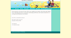 Desktop Screenshot of partners-in-pediatrics.com
